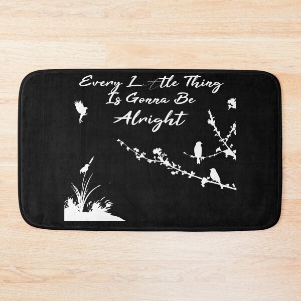 Item preview,  Every Little Thing Is Gonna Be Alright / Three Birds Singing, 3 LITTLE BIRDS, Quotes Saying  designed and sold by Yassineenns.