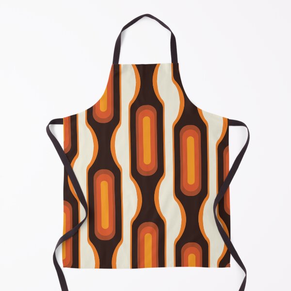 Item preview, Capsules Large 1970s Orange Meets Mid Century Modern designed and sold by MonstersMashU.