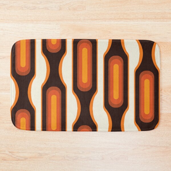 Item preview, Capsules Large 1970s Orange Meets Mid Century Modern designed and sold by MonstersMashU.