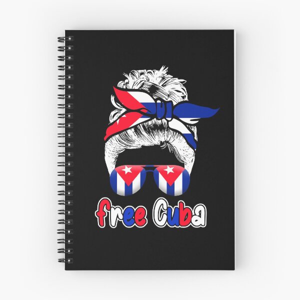 Item preview, Messy Hair Woman Bun Free Cuba Flag Sos Cuban designed and sold by FucaGirl.