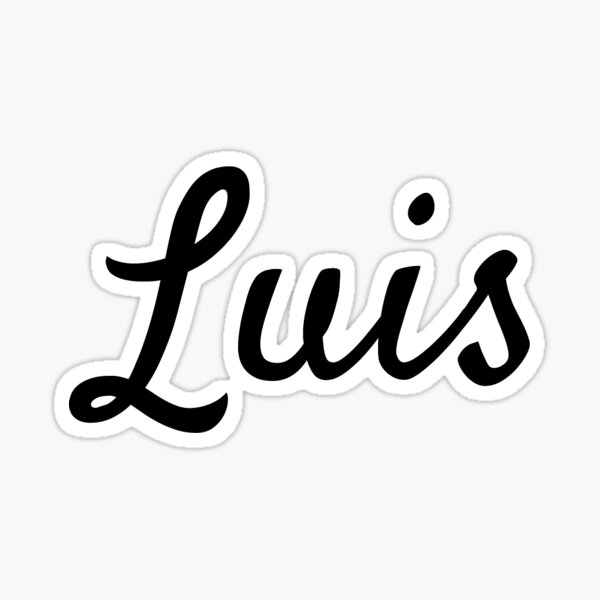 LOUIS Sticker for Sale by namegeneratorco