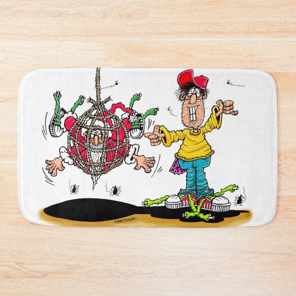 Item preview, Santa Caught in the Net Trap! designed and sold by bobtheartman.
