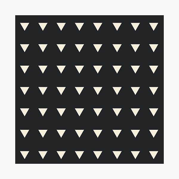 Item preview, Triangle Off Black and Cream designed and sold by MonstersMashU.