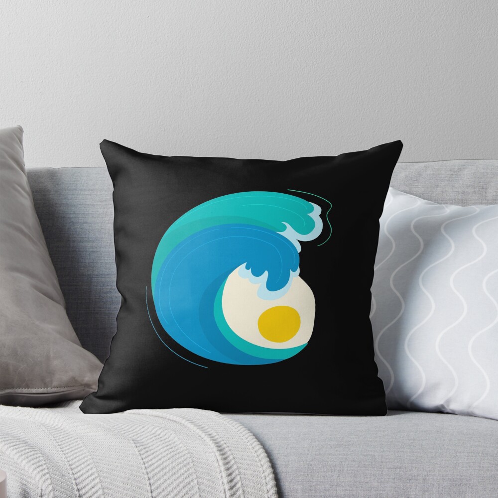 Item preview, Throw Pillow designed and sold by fromherotozero.