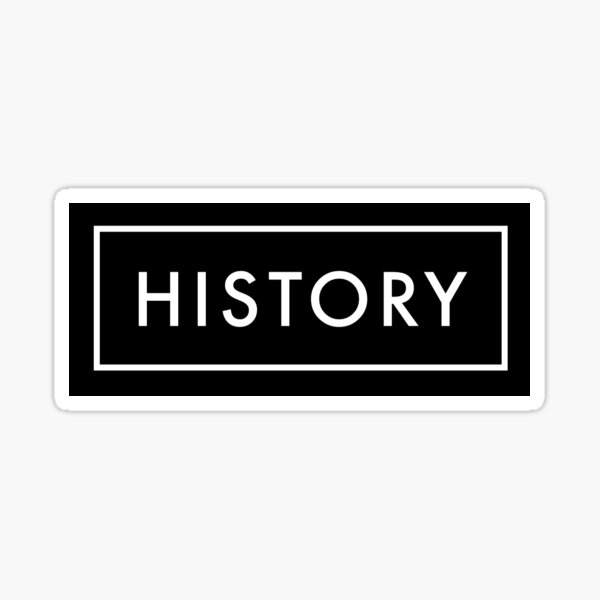 History Sticker