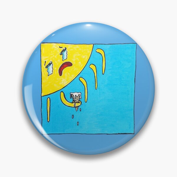 Item preview, The corner sun is sad because its ice has melted designed and sold by Sanguinik.