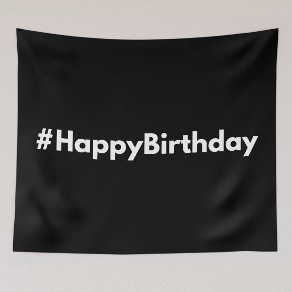 Item preview, Hashtag Happy Birthday designed and sold by HashtagZone.