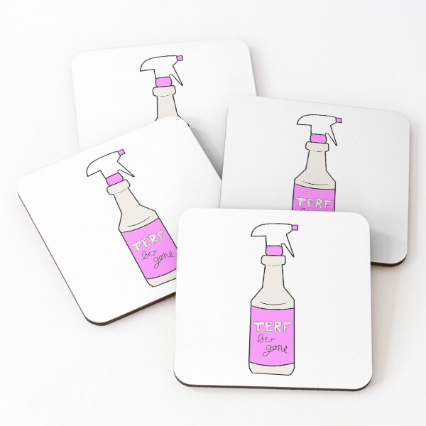 Item preview, Terf Be Gone Pink designed and sold by CJ Vanderbeek.