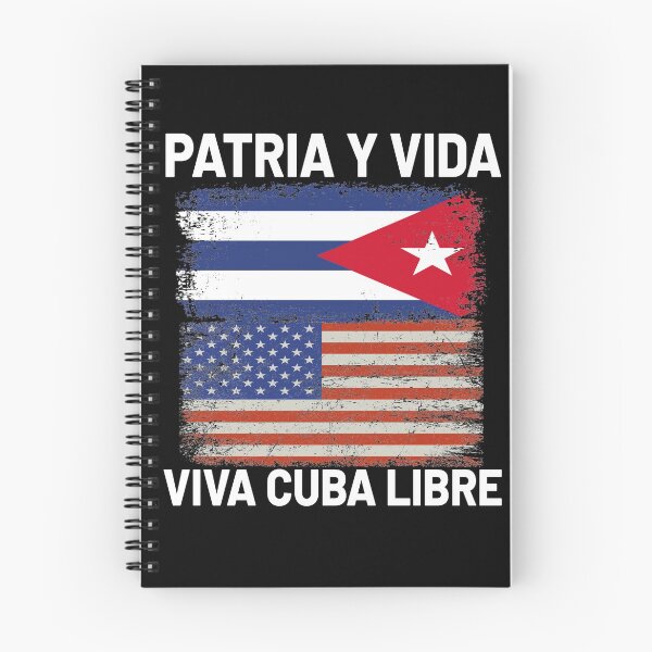 Item preview, PATRIA Y VIDA VIVA CUBA LIBRE - Half American Cuban Flag Vintage Cuba Men Women designed and sold by Tatus Brinal.