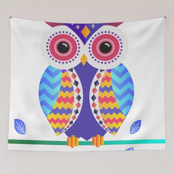 Item preview, Colorful Owl designed and sold by AIGdesign.