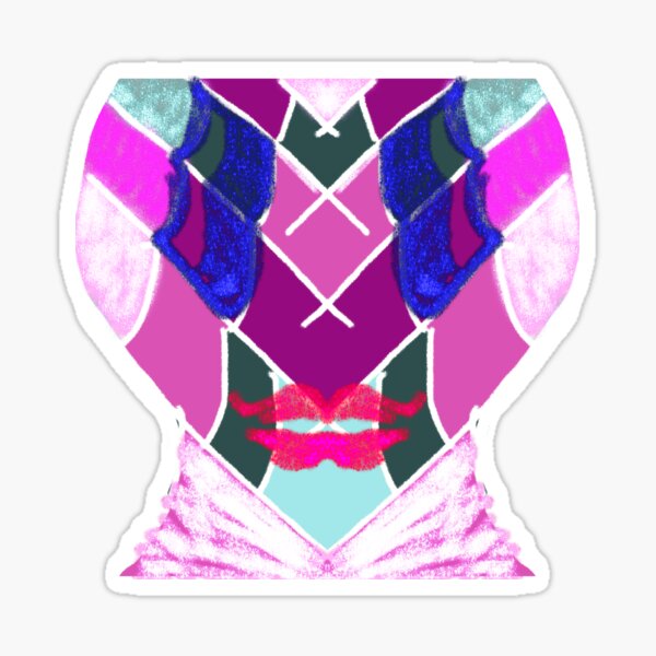 Pinky lady Sticker