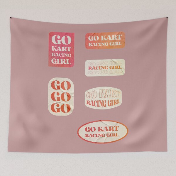 Item preview, Go Kart Racing Girl designed and sold by OkGalerieRB.