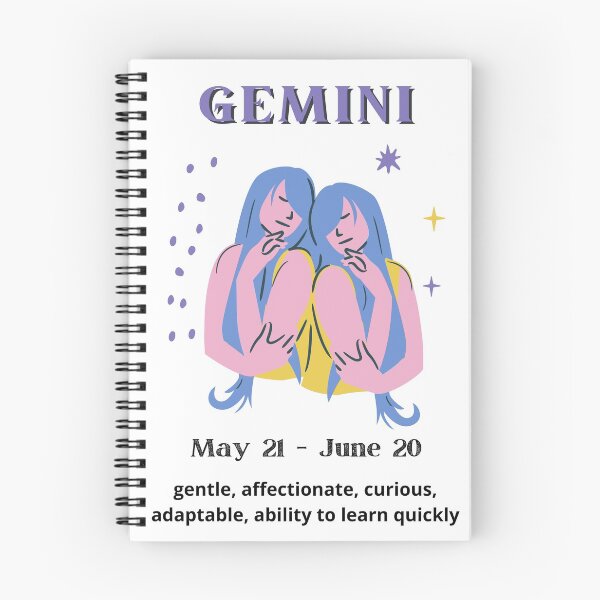 Aperçu de l'œuvre Signe astrologique des Gémeaux créée et vendue par TeeChest.