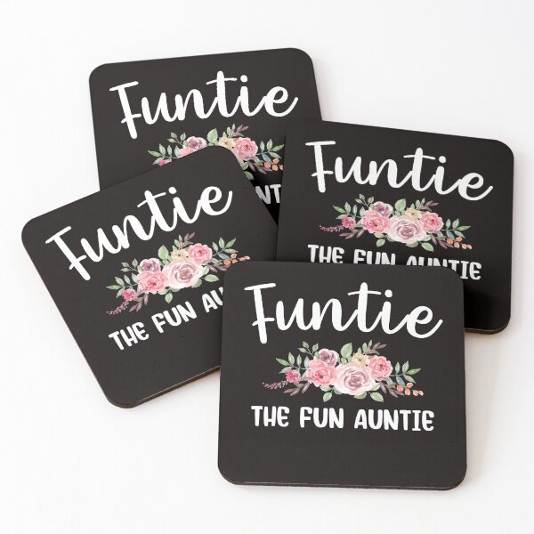 Item preview, Funtie the fun aunt cute floral favorite aunt gift  designed and sold by Majesticoo.