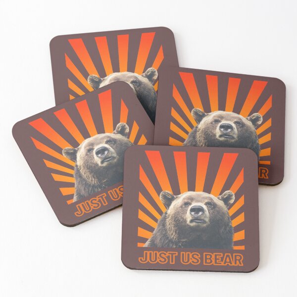 Item preview, JUST US BEAR designed and sold by Perceptible.