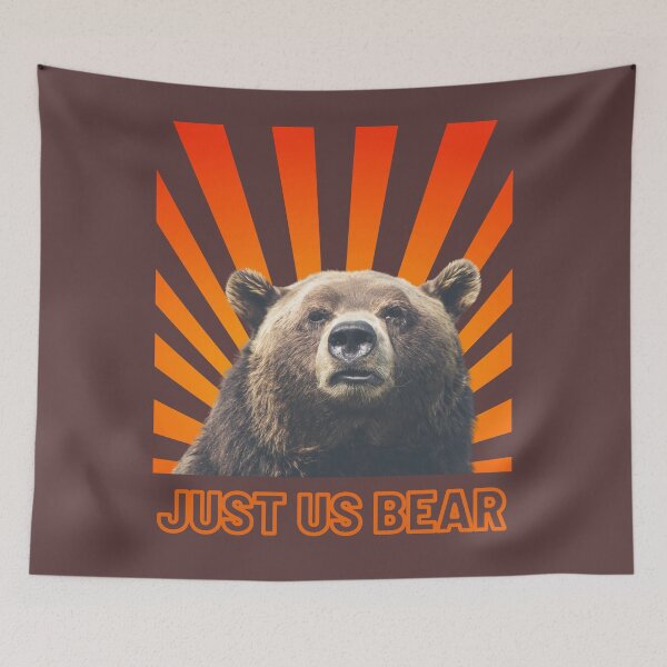 Item preview, JUST US BEAR designed and sold by Perceptible.