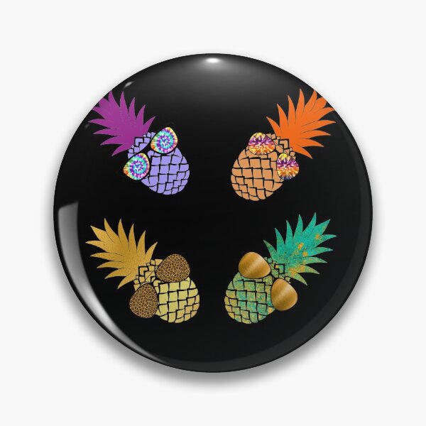 Item preview, Pineapple wearing sunglasses collection  designed and sold by 1DaisyChainLane.