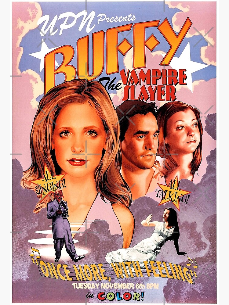 Discover Buffy The Vampire Slayer - Once More, With Feeling Premium Matte Vertical Poster