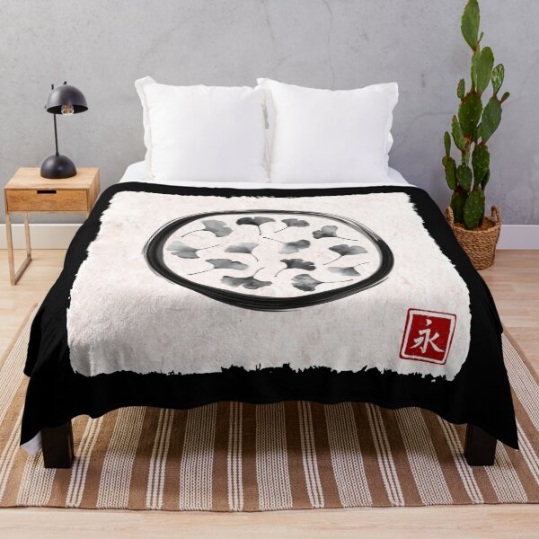 Item preview, Enso Ginkgo Kanji Eternity  designed and sold by ElenaDanilo.