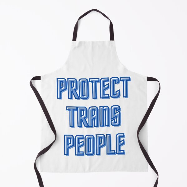 Item preview, Protect Trans People Blue designed and sold by CJ Vanderbeek.