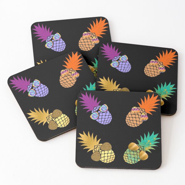 Item preview, Pineapple wearing sunglasses collection  designed and sold by 1DaisyChainLane.
