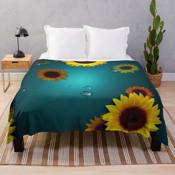 Artikelvorschau, Schwimmende Sonnenblumen und Blasen entworfen und verkauft von Samantha Haack.