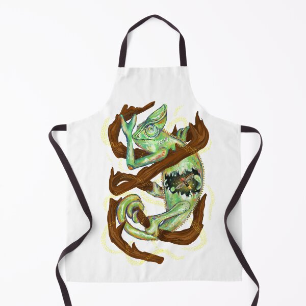 Item preview, Surreal Chameleon Illustration designed and sold by EdenWrayArt.