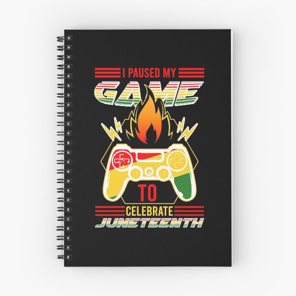 Item preview, I Paused My Game To Celebrate Juneteenth Black Gamer designed and sold by wackodesign.