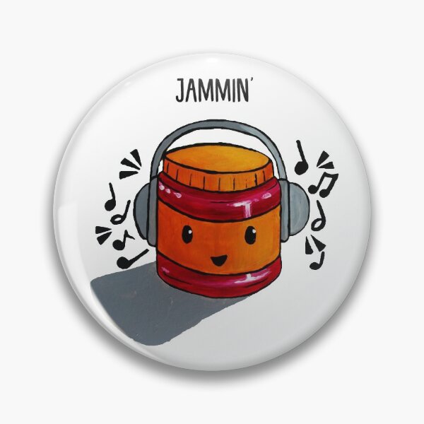 Item preview, Food Pun - Jammin' designed and sold by artsbycheri.
