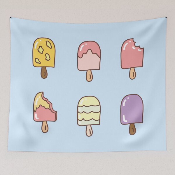Item preview, Colorful Summer Popsicles  designed and sold by EvaMelindy.
