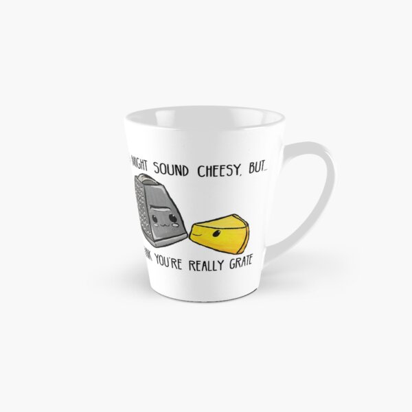 This might sound cheesy - Food Pun Tall Mug