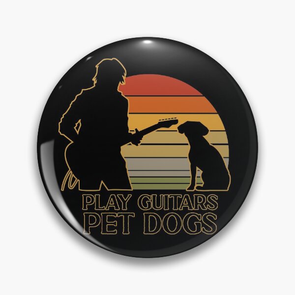Item preview, I Play Guitars and Pet Dogs designed and sold by JulianoZn97.