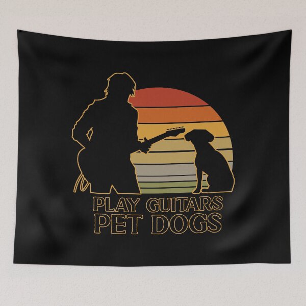 Item preview, I Play Guitars and Pet Dogs designed and sold by JulianoZn97.