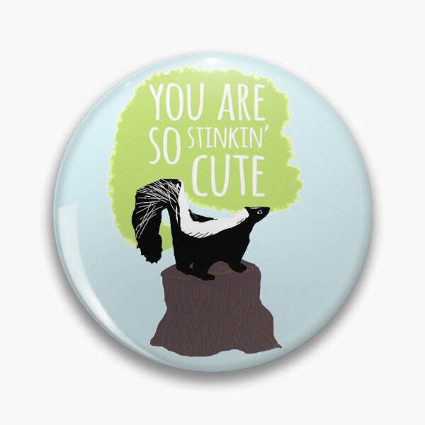 Item preview, Skunk Stinkin' Cute Card and Gift designed and sold by Amy Hadden.