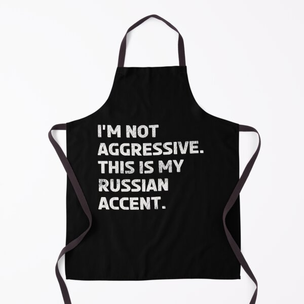 Item preview, Russian Accent Not Aggressive Russia Comrade Foreign English Speaker designed and sold by TheAplus.