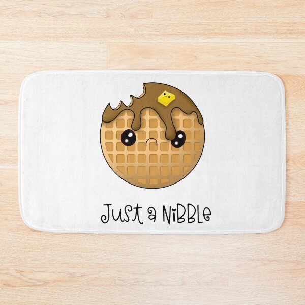 Item preview, Kawaii Nibbled Waffle designed and sold by hk2001.