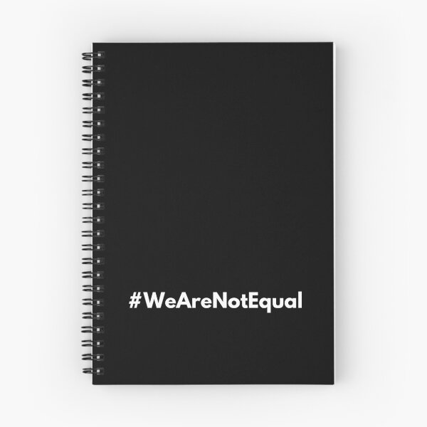Item preview, Hashtag We Are Not Equal designed and sold by HashtagZone.