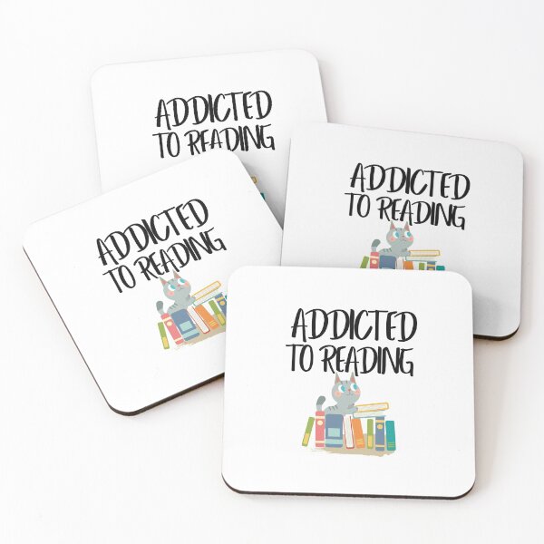 Item preview, I'M ADDICTED TO READING designed and sold by RetroPlaceee.