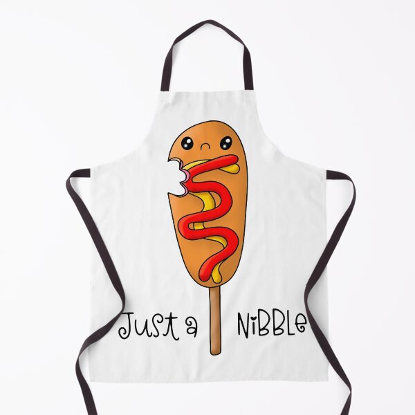 Item preview, Kawaii Nibbled Corndog designed and sold by hk2001.
