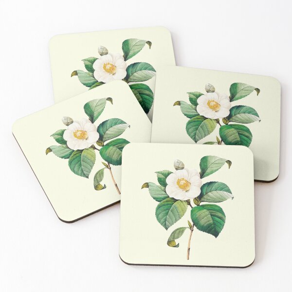 Item preview, White Japanese Camellia designed and sold by DaphneKstudio .