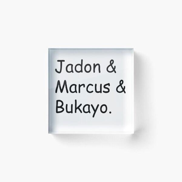 Item preview, jadon & marcus & bukayo  masks designed and sold by seriesxanime.