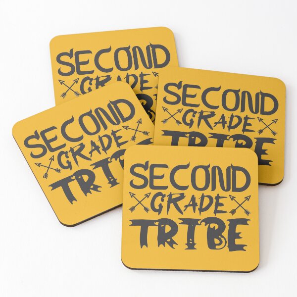 Item preview, second grade tribe back to school typography funny design for students & teachers designed and sold by Decconer.
