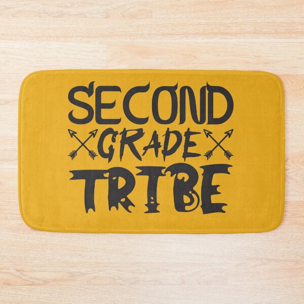 Item preview, second grade tribe back to school typography funny design for students & teachers designed and sold by Decconer.