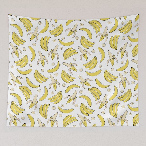 Item preview, Creative Seamless Yellow Banana Fruit Pattern designed and sold by ozunu.