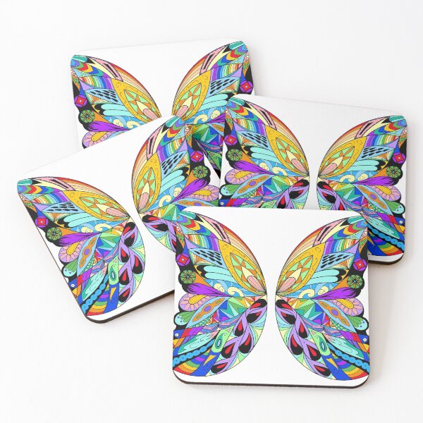 Item preview, Rainbow Butterfly designed and sold by Lune Noire Designs.
