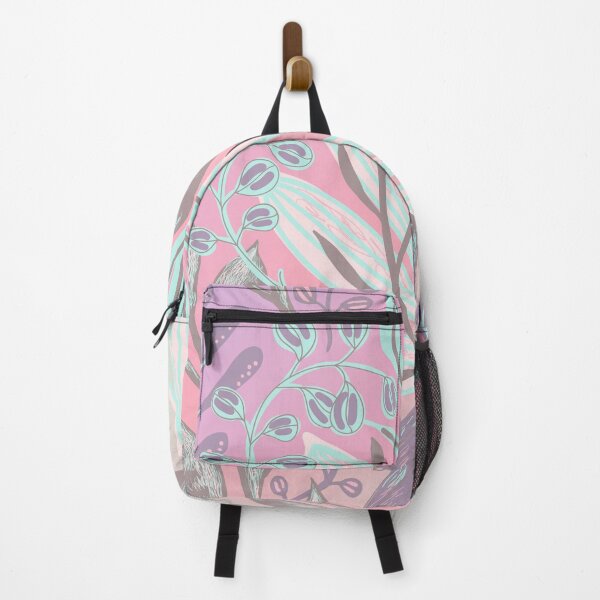 Item preview, Tropical Vibe Leafy Pattern in Pastel Colours designed and sold by JulieSouster.