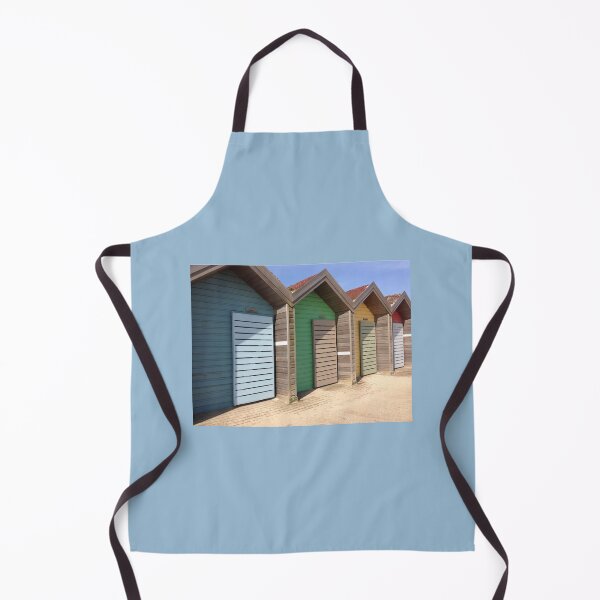 Item preview, Beach huts Blyth designed and sold by Leatextileart.