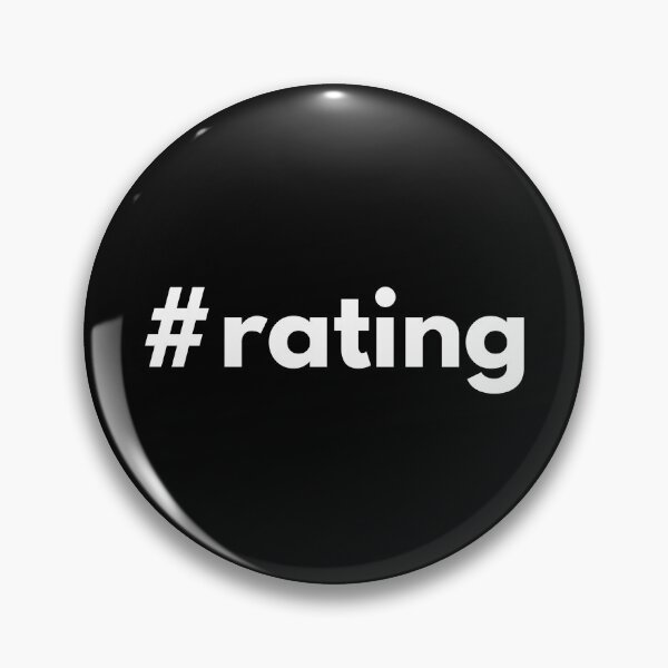 Item preview, Hashtag rating designed and sold by HashtagZone.