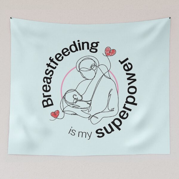 Item preview, Breastfeeding is my supwerpower designed and sold by sunsunyy.