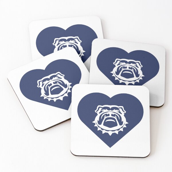 Item preview, Bulldog Mascot Cares Navy designed and sold by cmd-art.